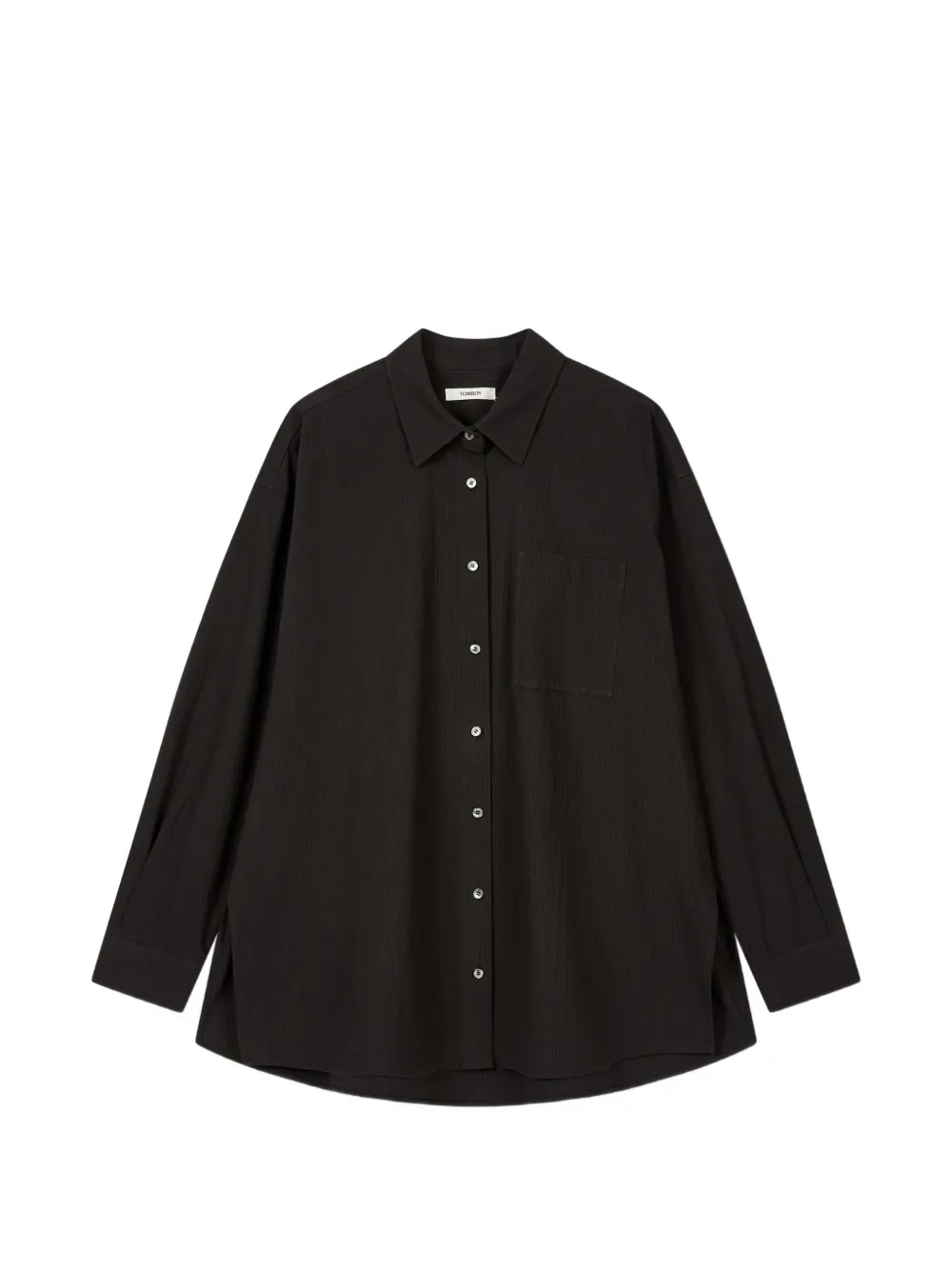 TOMBOY Blouse met gestrikte taille Zwart