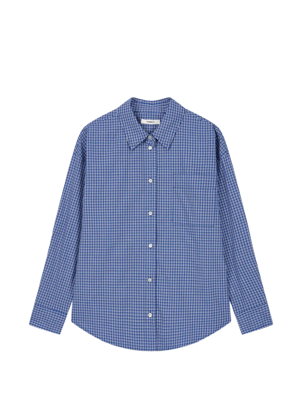 TOMBOY checkered shirt - Blu