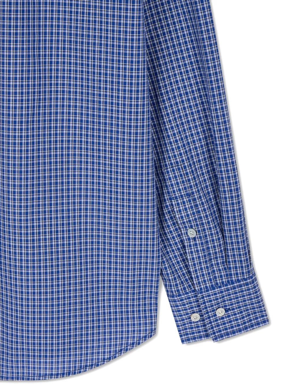 TOMBOY Geruit blouse Blauw