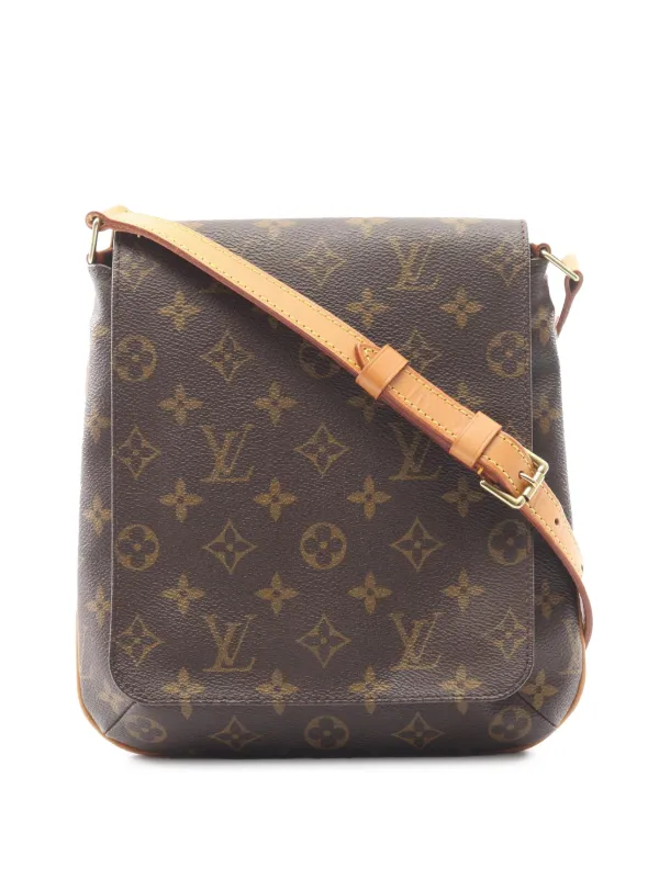 Louis Vuitton Pre-owned 2000 Monogram Musette Salsa PM Short Strap Shoulder Bag in Brown