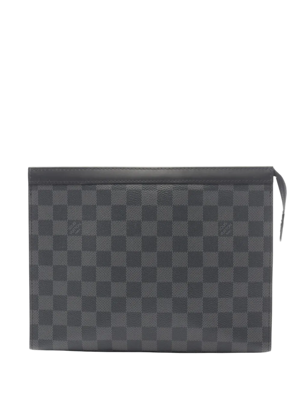 Louis Vuitton Pre-Owned 2018 Damier Graphite Pochette Voyage MM clutch bag - Nero