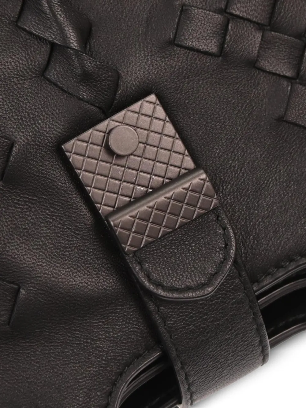 2010s Napoli Signature Intrecciato Design Leather Tote Bag