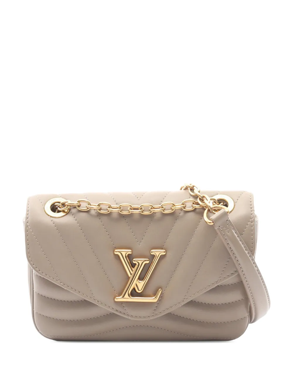 Louis Vuitton Pre-Owned 2021-2026 New Wave Chain Bag PM crossbody bag - Marrone