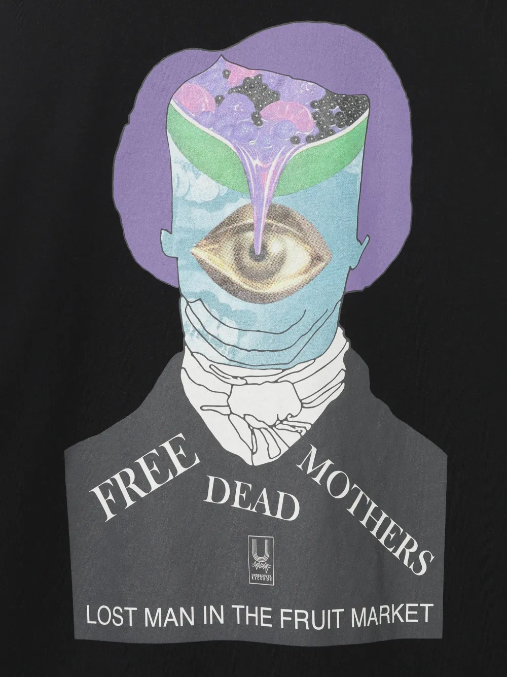 Undercover T-shirt met grafische print Zwart