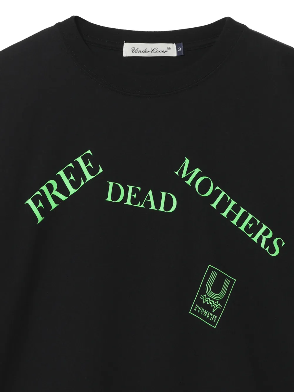 Undercover T-shirt met grafische print Zwart