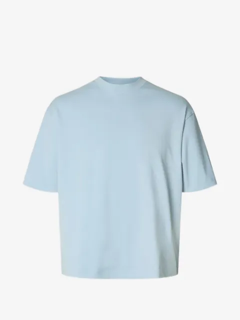 SELECTED round-neck T-shirt
