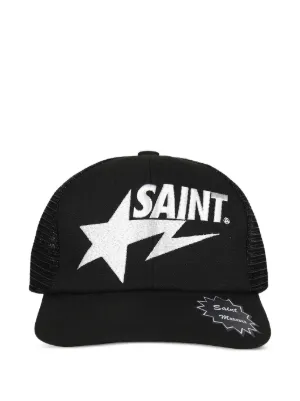 SAINT MXXXXXX Saint Sorayama Cap | Black | FARFETCH