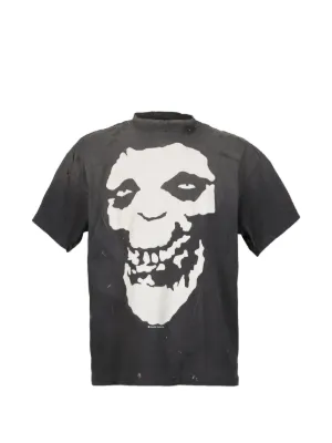 SAINT MXXXXXX Joker graphic-print T-shirt | Black | FARFETCH