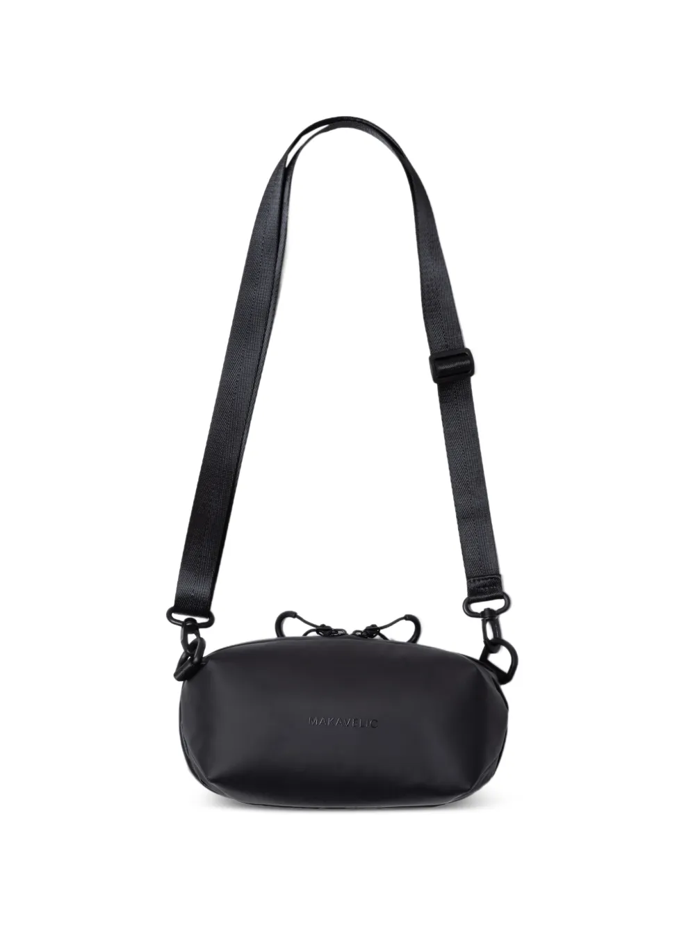 Makavelic Borsa a spalla con zip - Nero