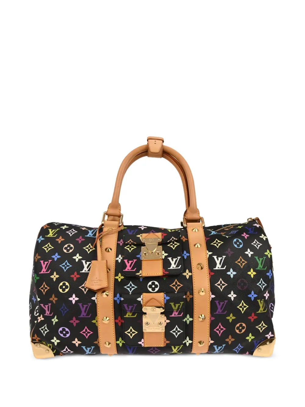 Louis Vuitton Pre-Owned x Takashi Murakami 2003 45 Monogram Multicolor Speedy handbag - Nero
