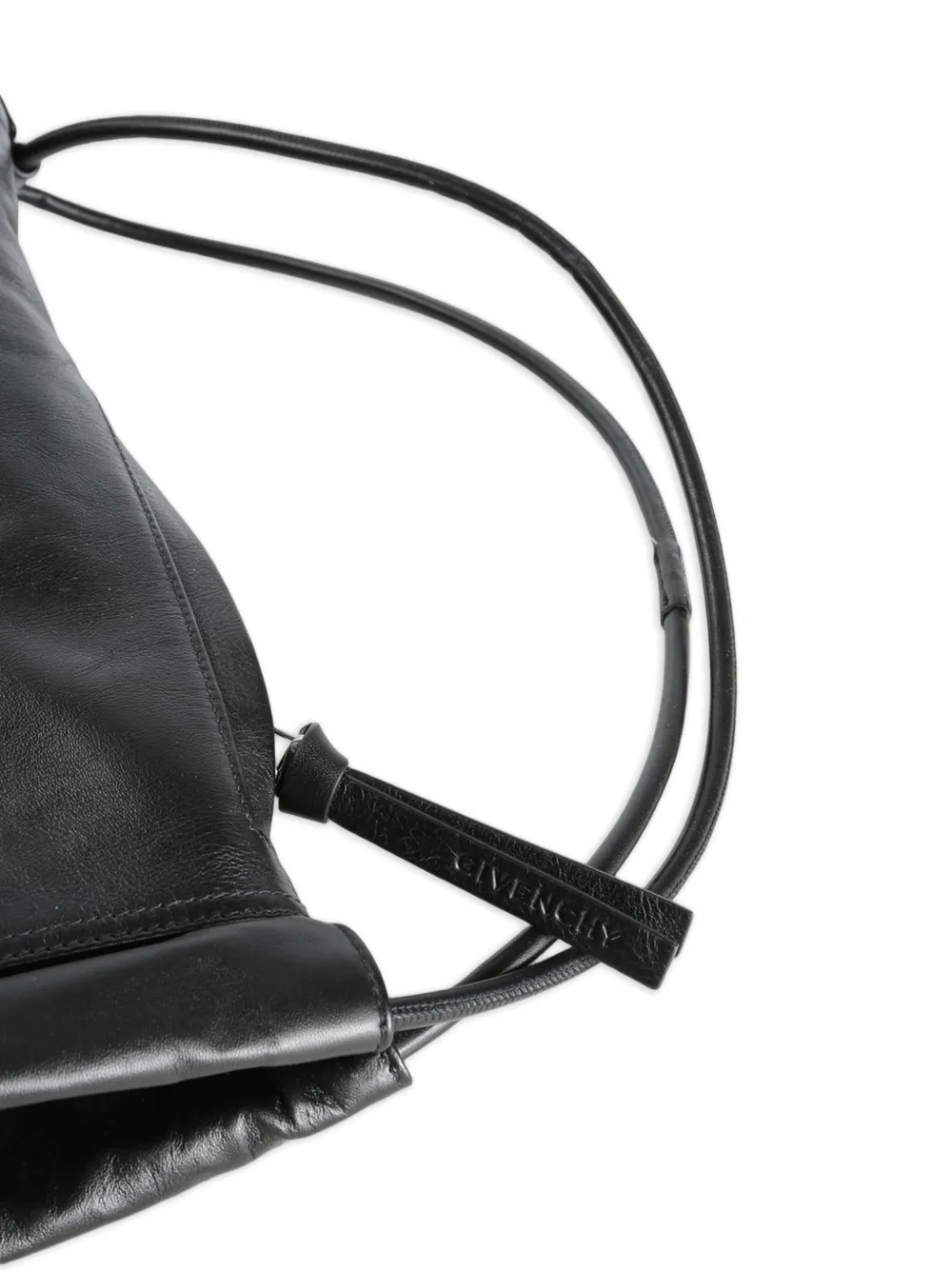  Givenchy Medium Antigona Stamped Drawstring-fastening Backpack - Black 