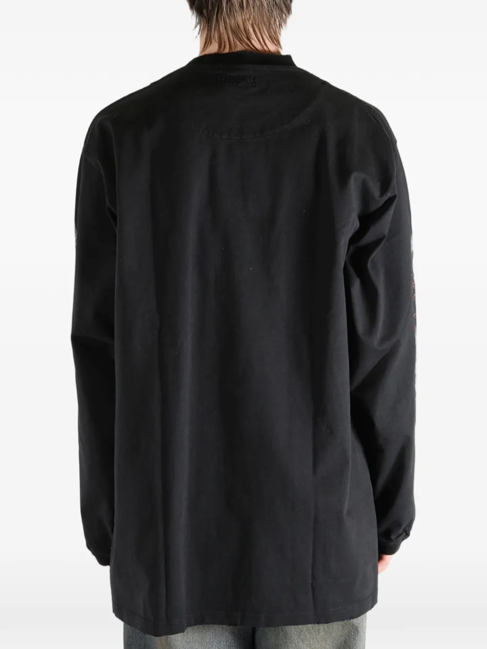 VETEMENTS Sweater met print Zwart