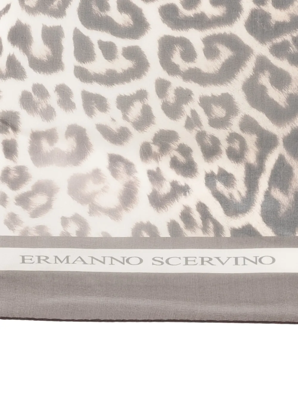  Ermanno Scervino Animal-print Scarf - Neutrals 