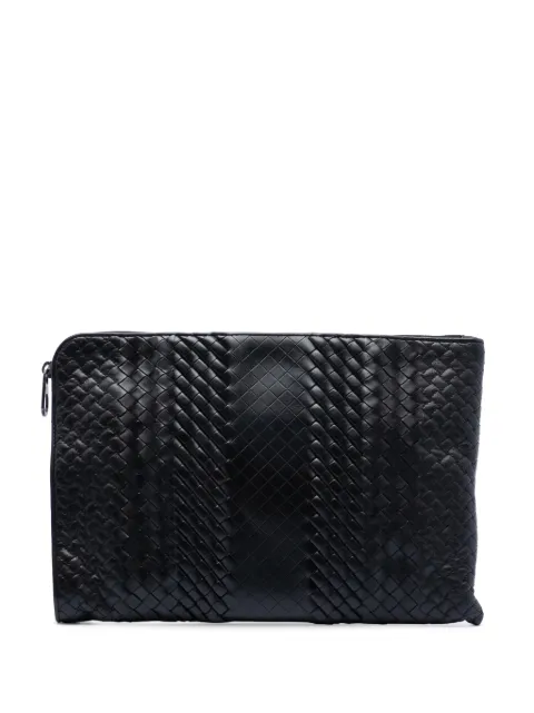 Bottega Veneta Pre-Owned 2012-2025 Nappa Intrecciato Document Case clutch bag