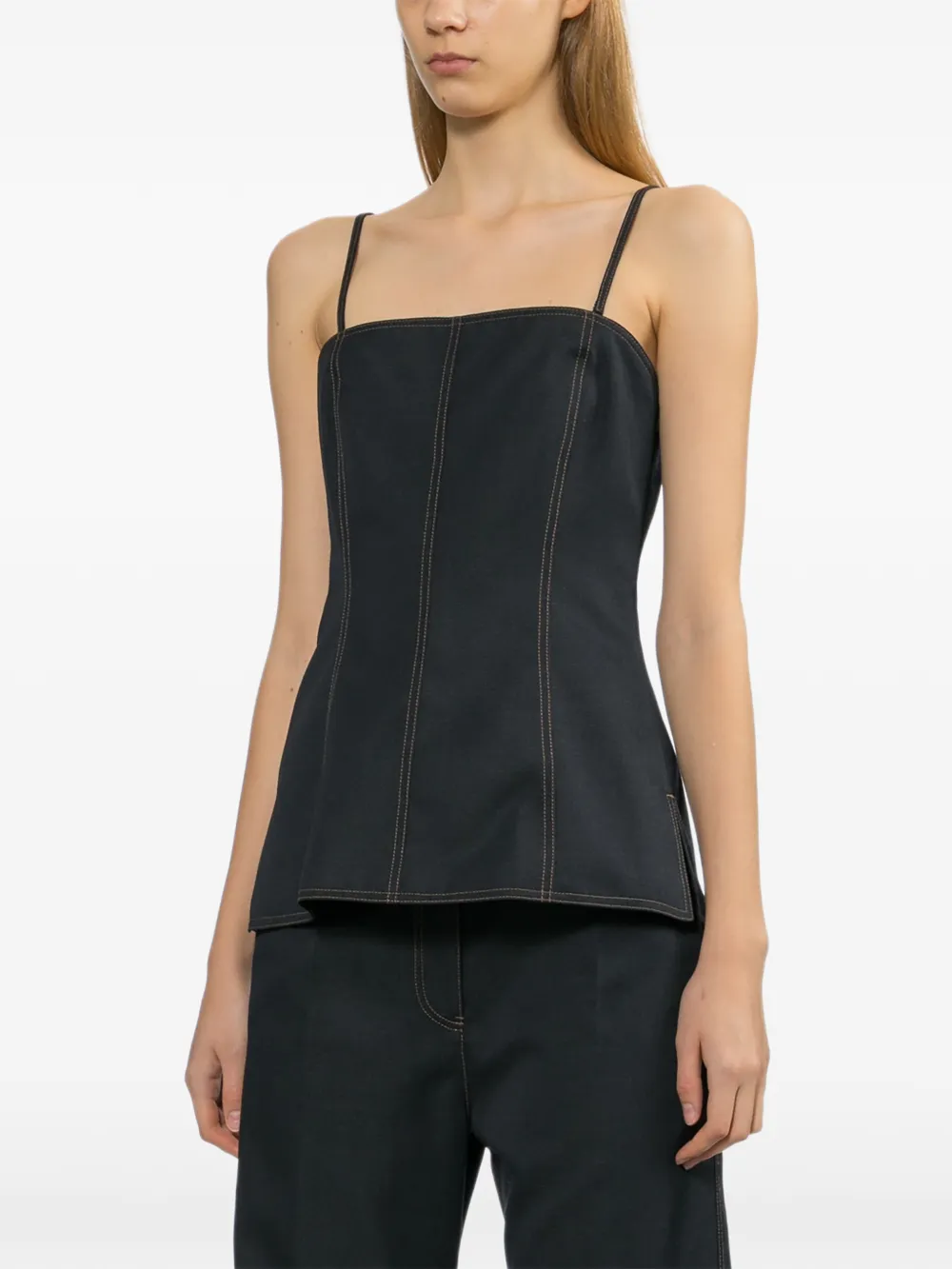  Helmut Lang Sleeveless Top - Blue 
