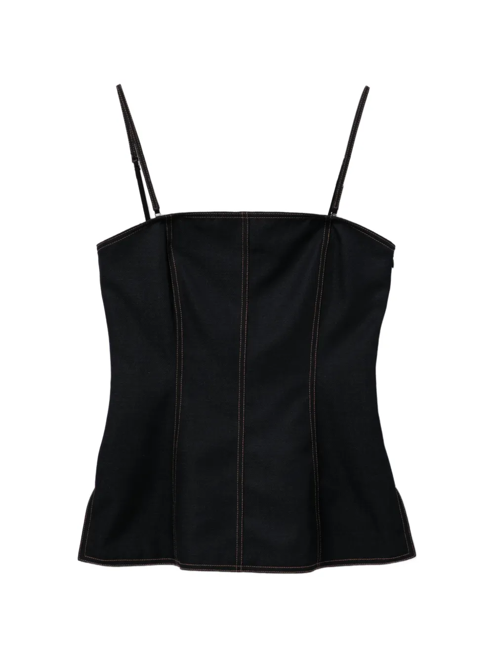 Helmut Lang Ärmeloses Oberteil - Blau