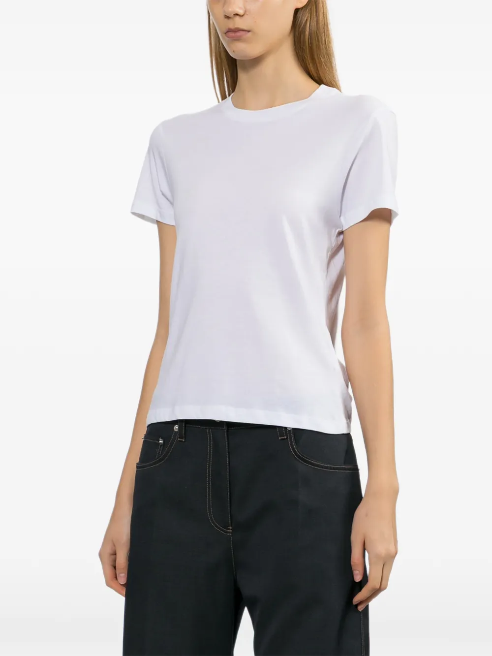 Helmut Lang T-shirt met ronde hals Wit