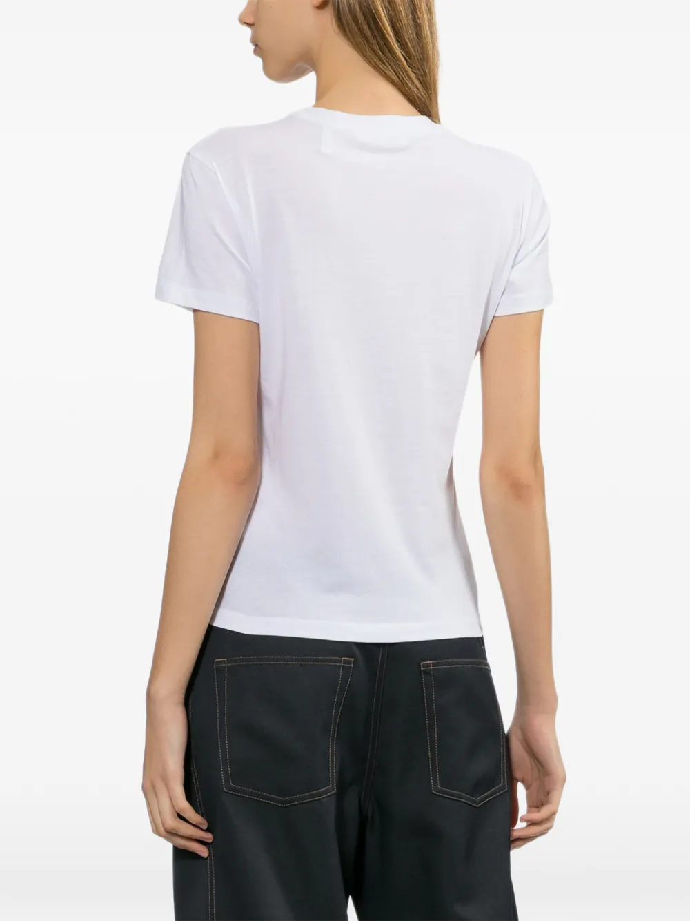 Helmut Lang T-shirt met ronde hals Wit