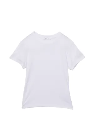 Courrèges logo-appliqué Cropped T-shirt | Pink | FARFETCH MY
