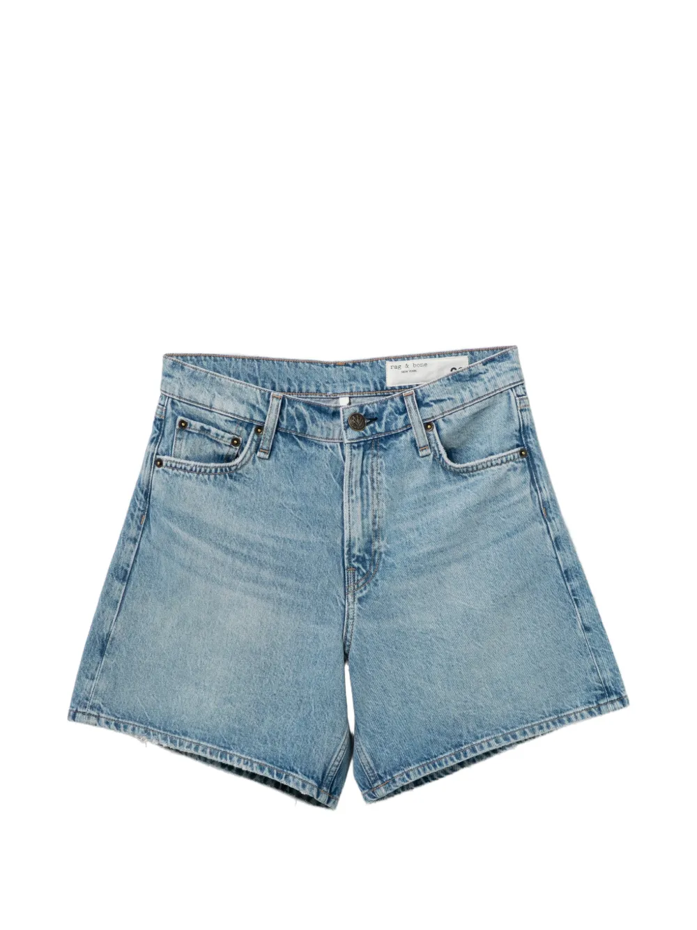 rag & bone Shorts denim Kaia - Blu