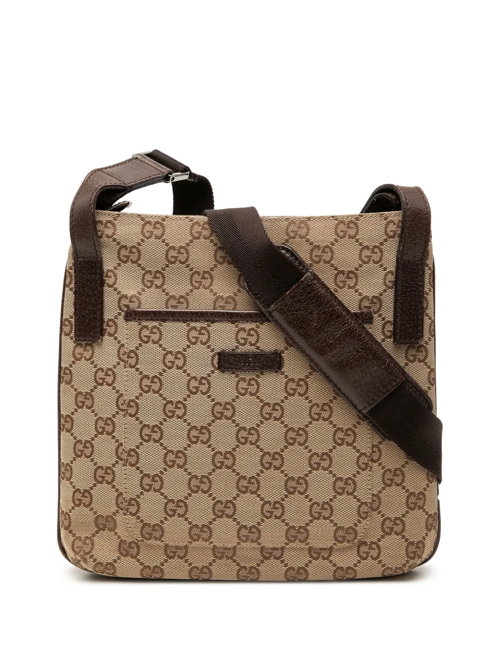 Gucci Pre-Owned 2000-2015 GG Canvas crossbody bag - Marrone