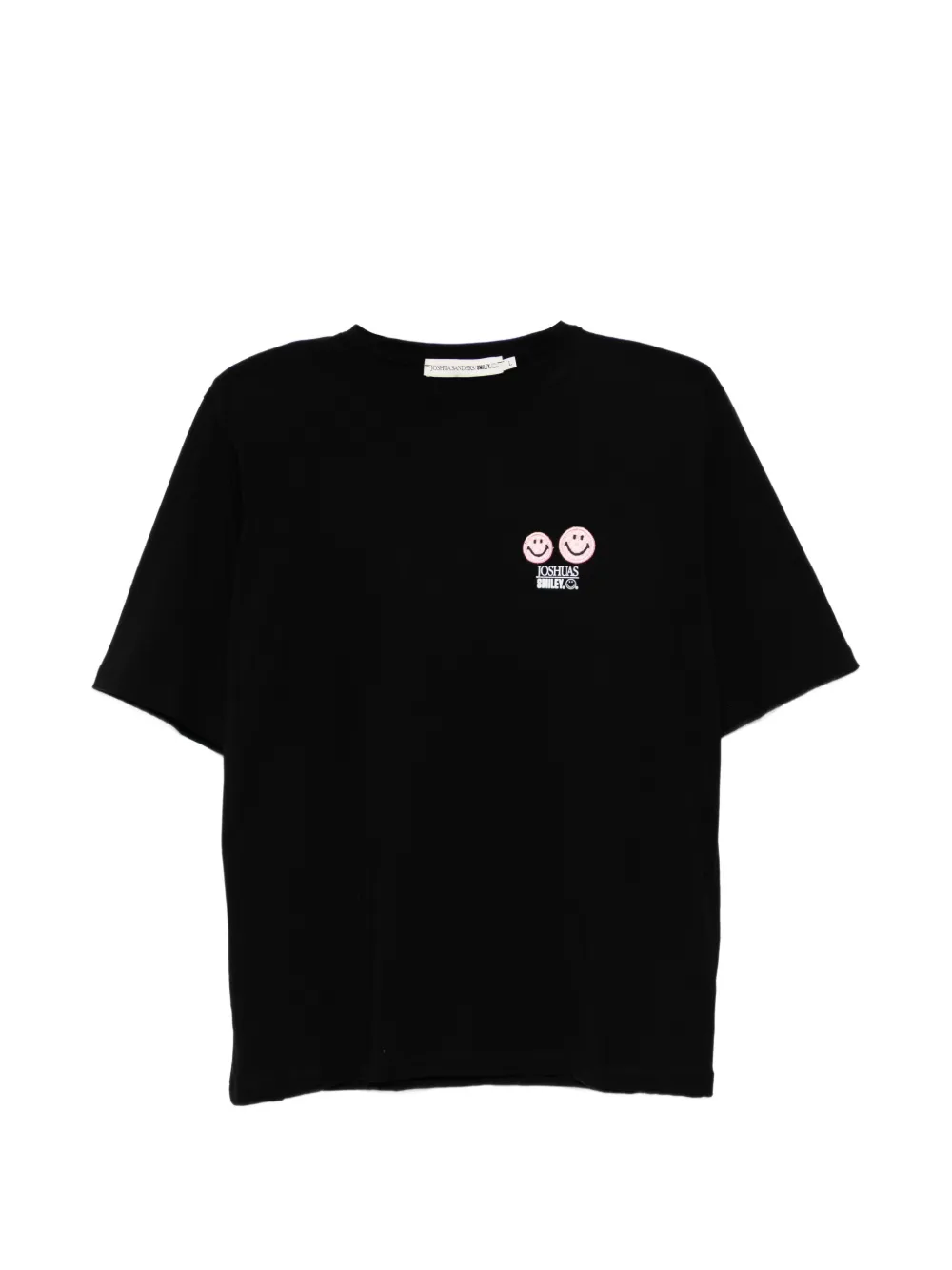 Joshua Sanders Smiley-print T-shirt - Nero