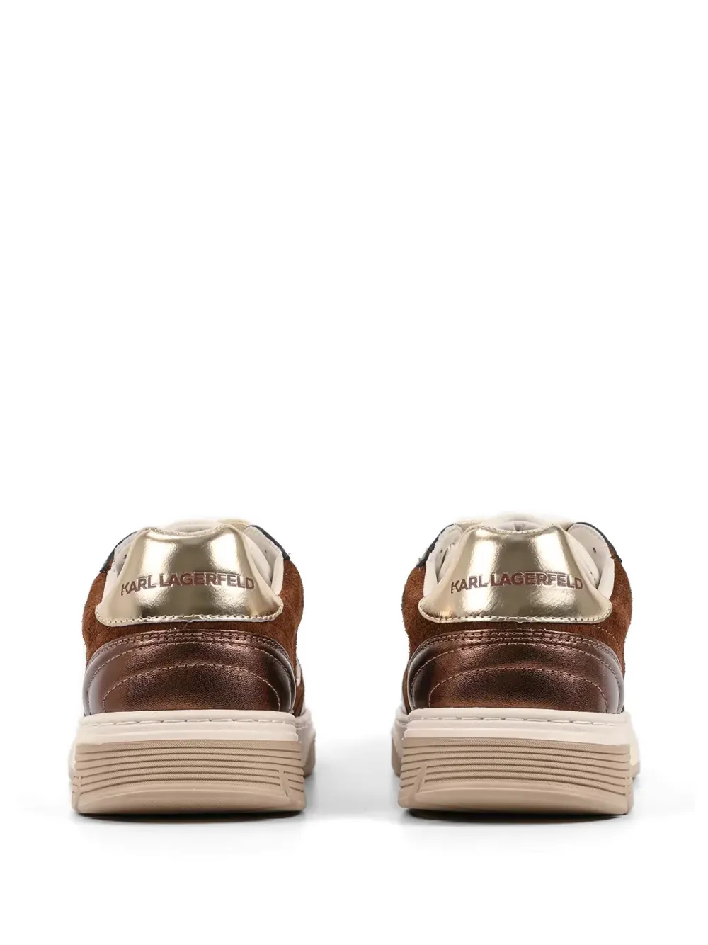 Karl Lagerfeld Sneakers met logo Bruin