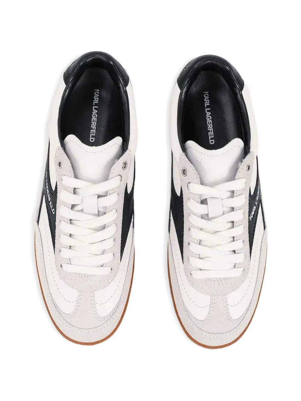 Karl Lagerfeld Sneakers met vlakken Wit