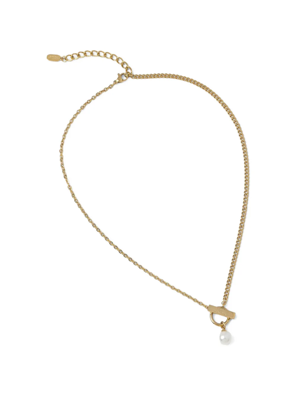 Karl Lagerfeld faux-pearl pendant necklace - Oro