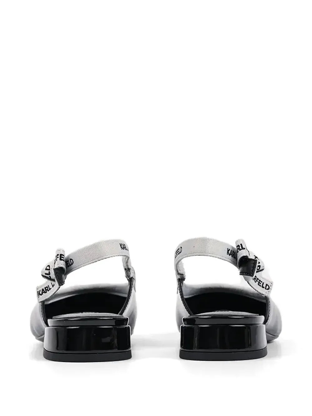 Karl Lagerfeld Pumps met puntige neus Zwart