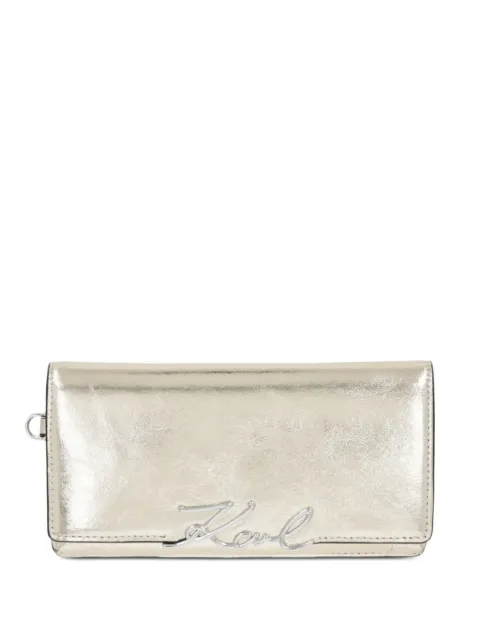 Karl Lagerfeld logo-detail wallet