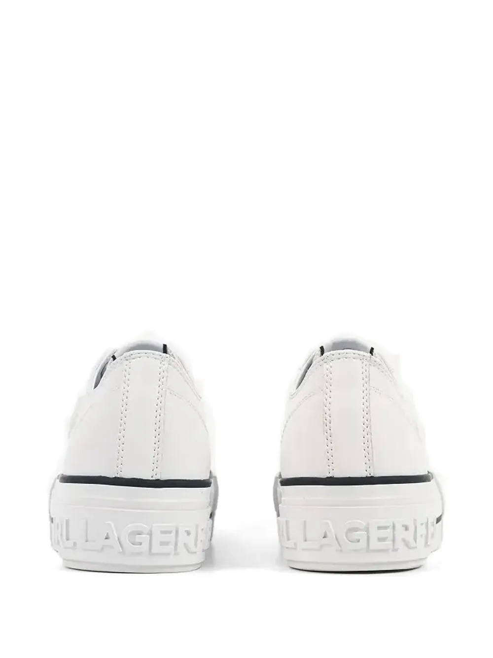 Karl Lagerfeld Sneakers met logo Wit