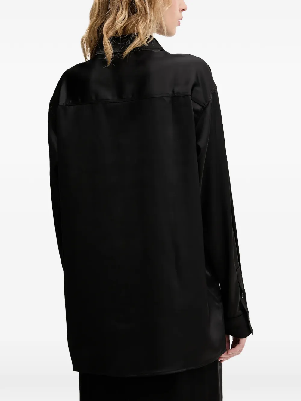  Karl Lagerfeld Jeans Buttoned Shirt - Black 