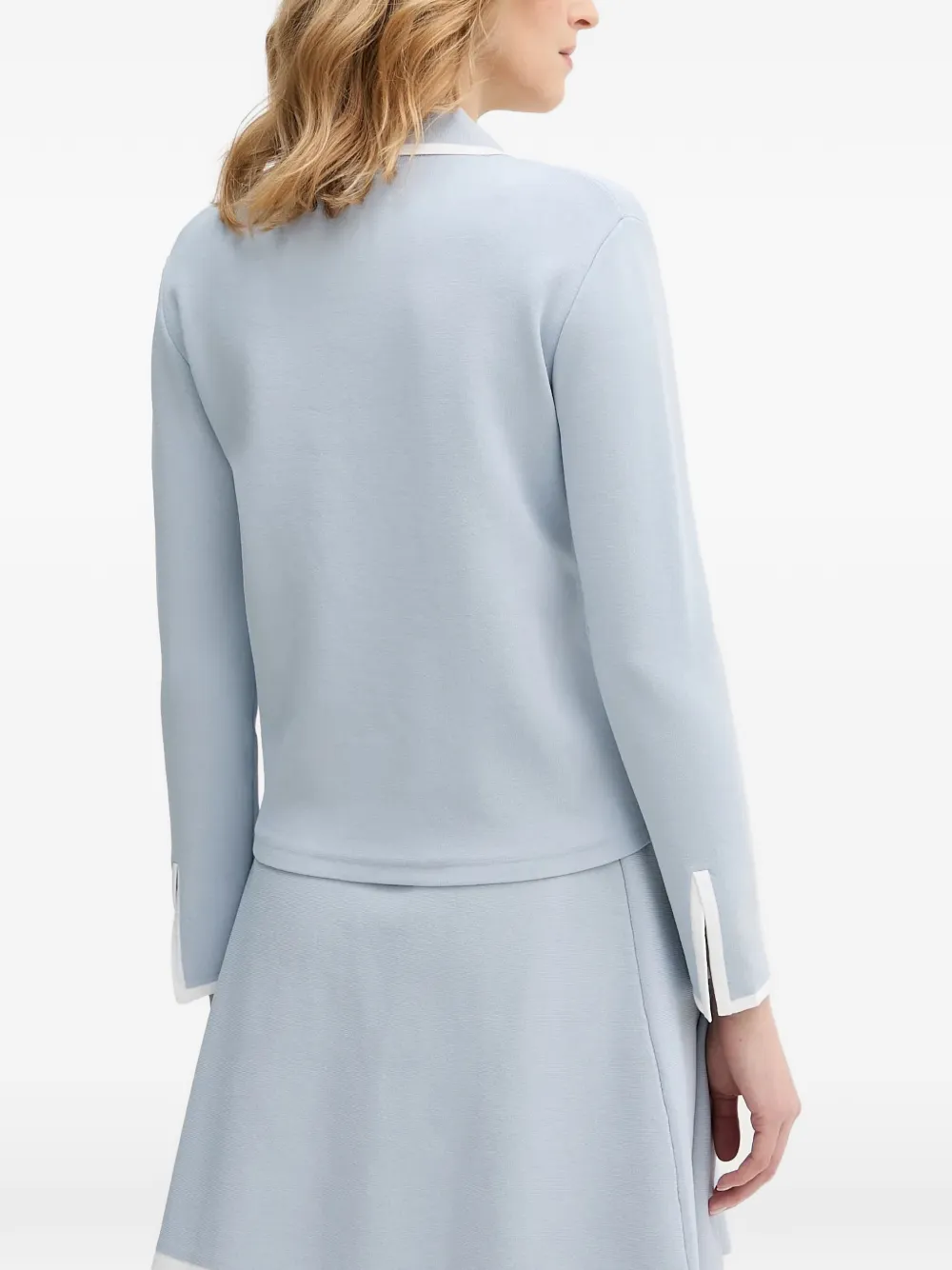  Karl Lagerfeld Double-breasted Cardigan - Blue 