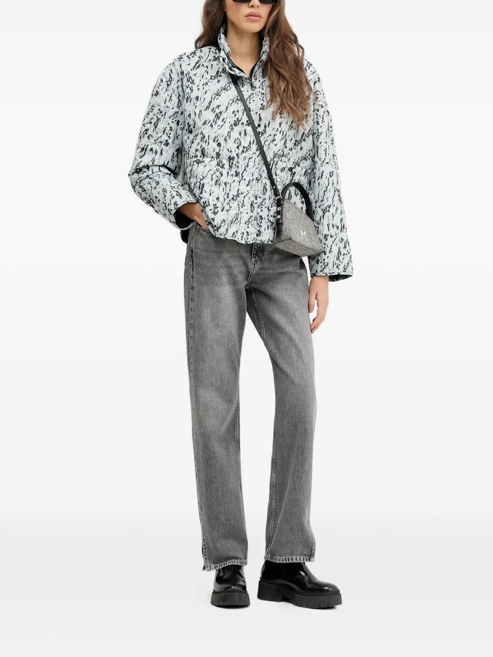 Split-Hem Jeans