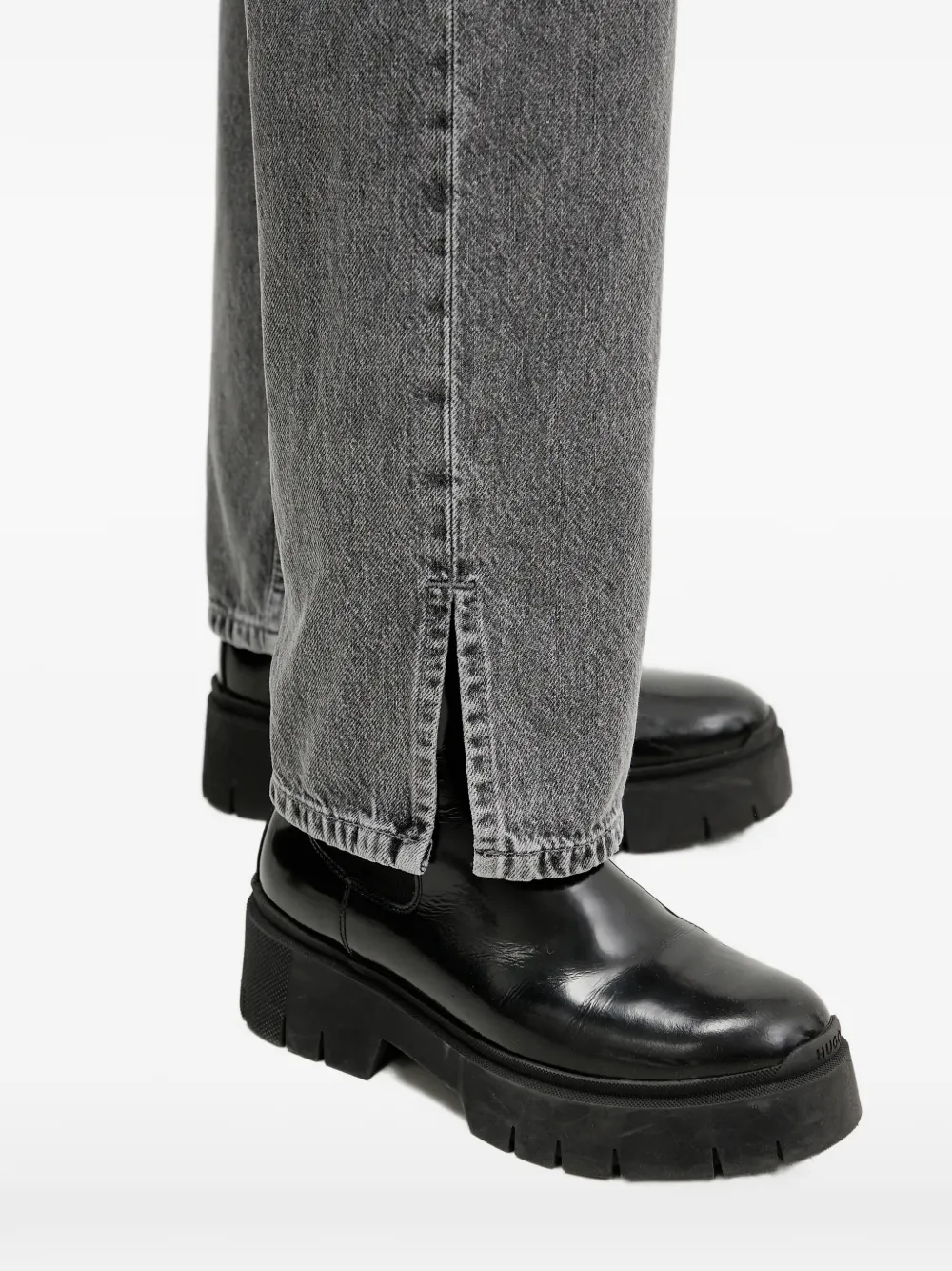 Split-Hem Jeans