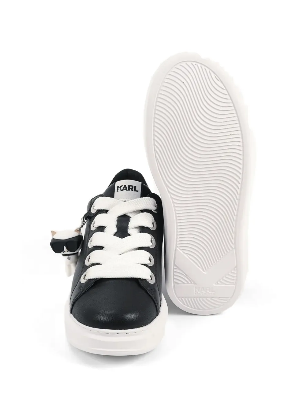 Karl Lagerfeld Sneakers met hondenbedel Zwart