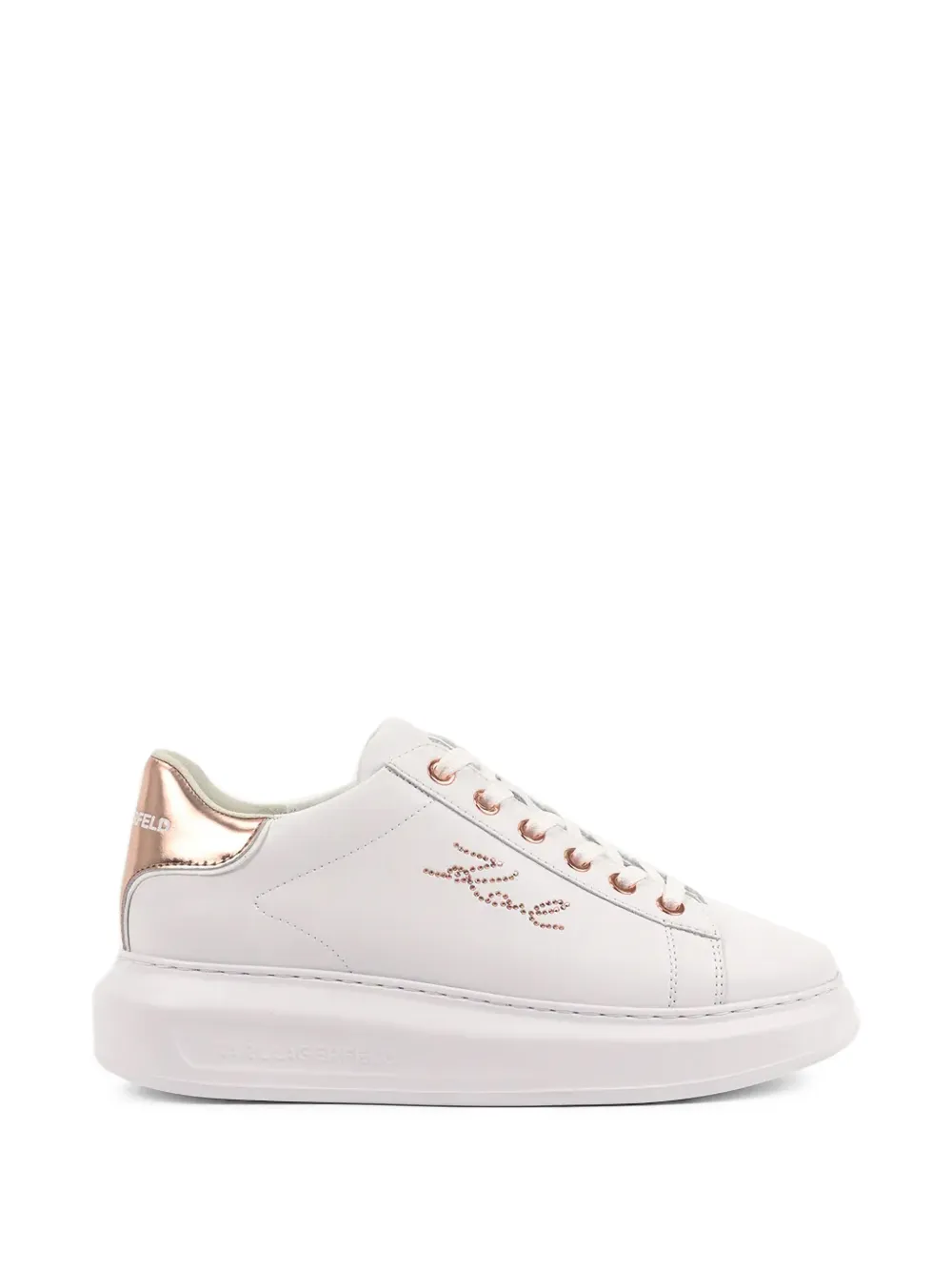 Karl Lagerfeld logo-detail sneakers - Bianco