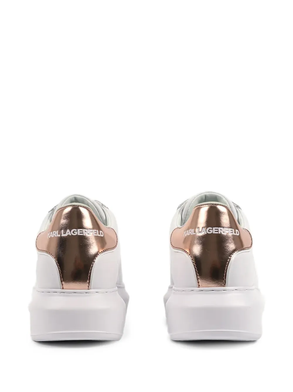 Karl Lagerfeld Sneakers met logo Wit