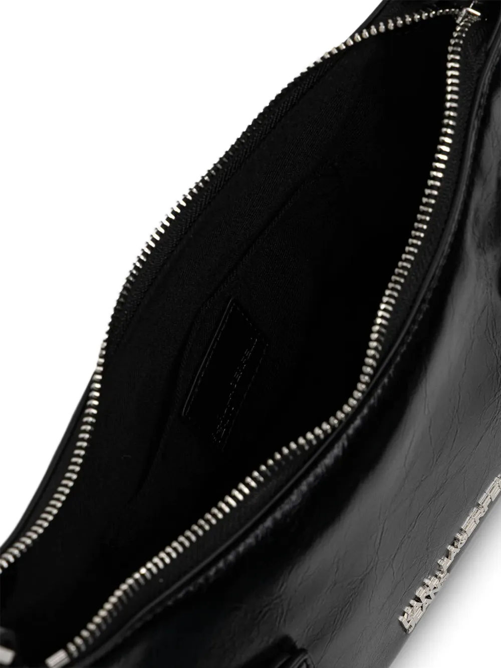 Karl Lagerfeld Jeans Schoudertas met gespdetail Zwart