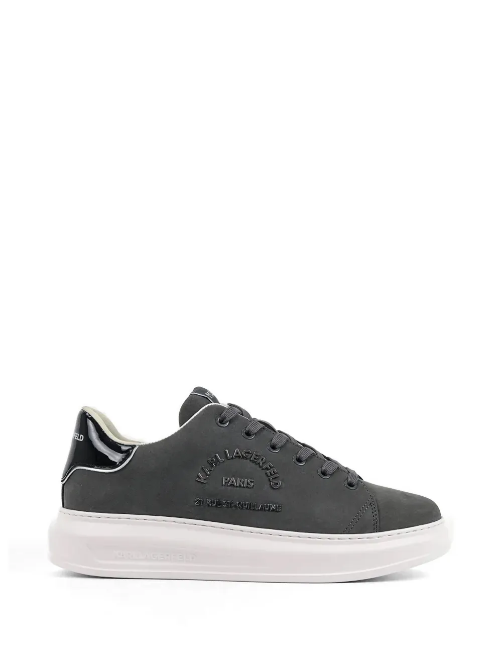 Karl Lagerfeld Sneakers met logo Grijs