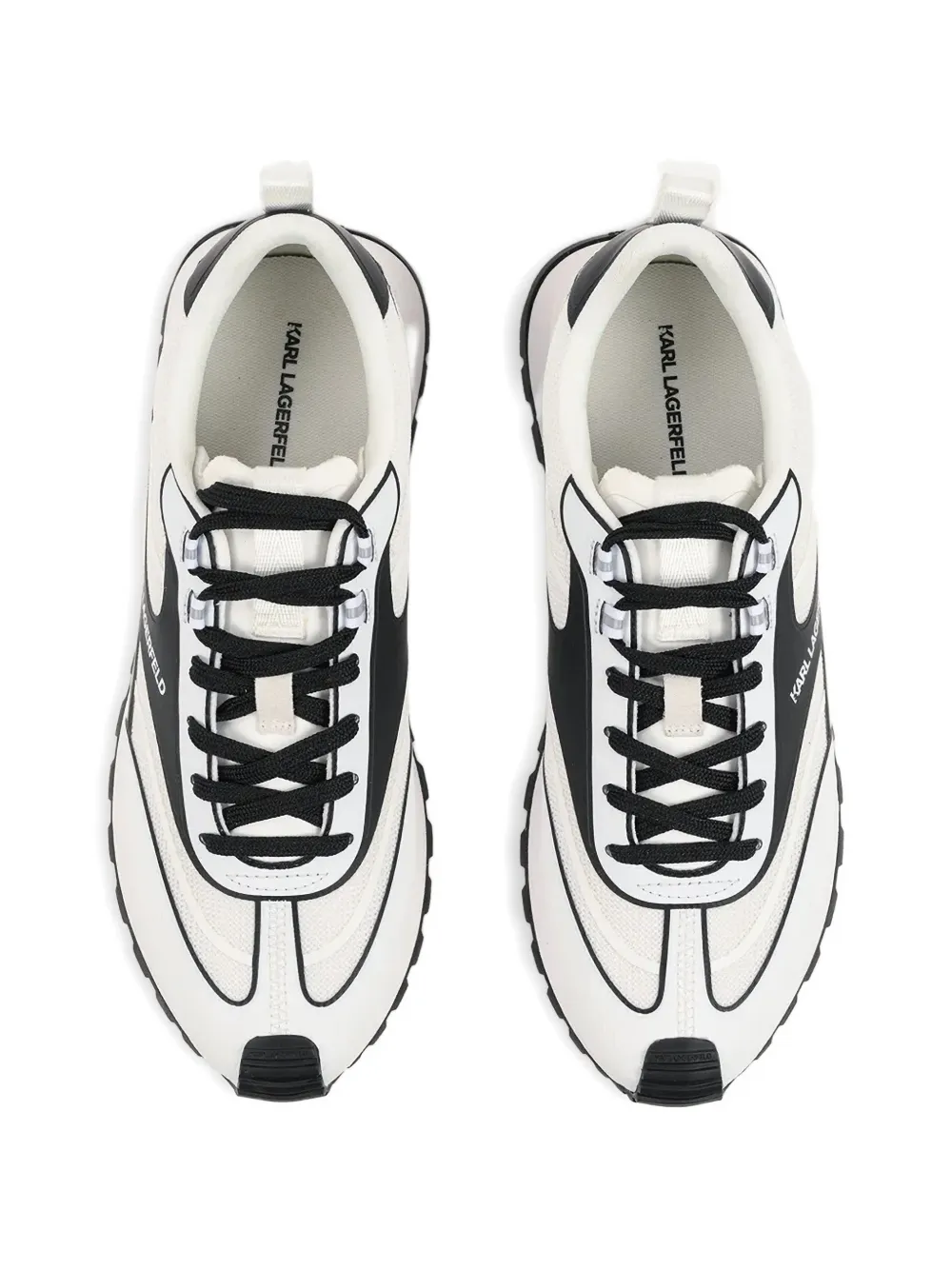 Karl Lagerfeld Kairo Lace Mix II sneakers Wit