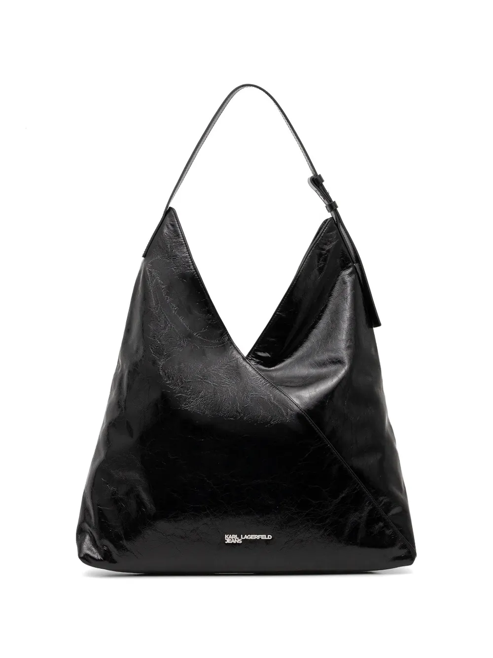  Karl Lagerfeld Jeans Logo-plaque Shoulder Bag - Black 