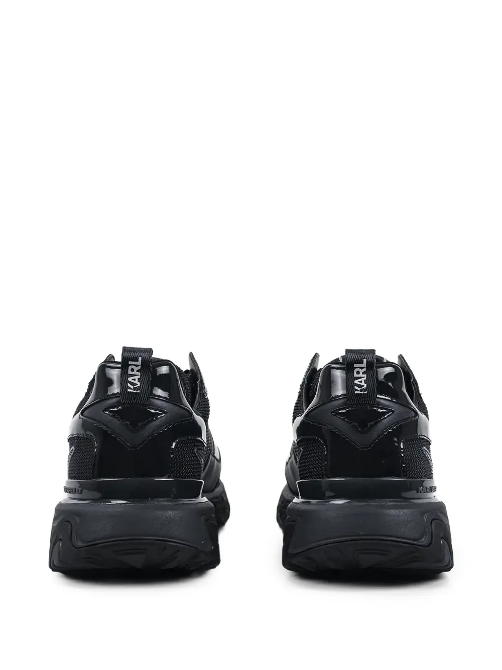Karl Lagerfeld Sneakers met mesh vlakken Zwart