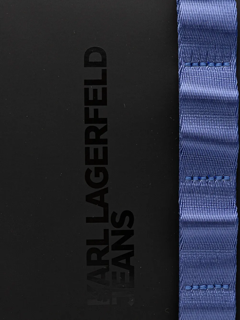 Karl Lagerfeld Jeans Rugzak met logodetail en gesp Zwart