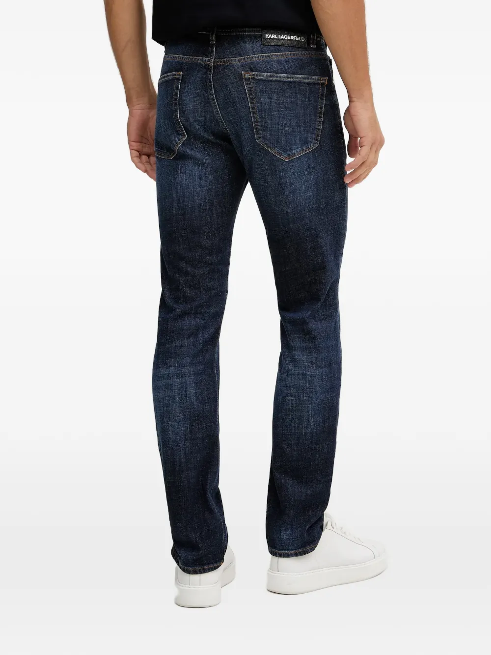  Karl Lagerfeld Stitched Jeans - Blue 