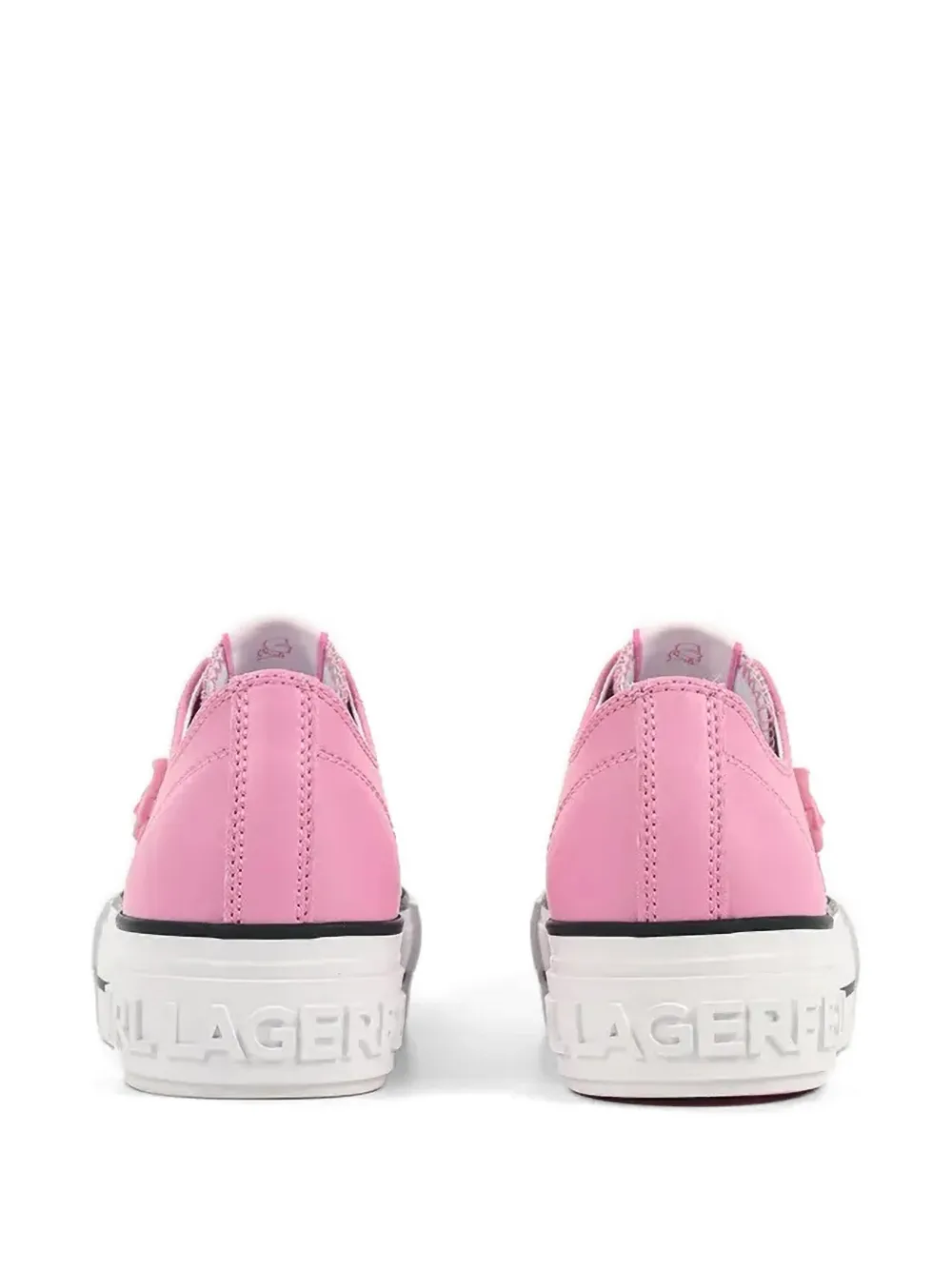 Karl Lagerfeld Sneakers met logo-applicatie Roze