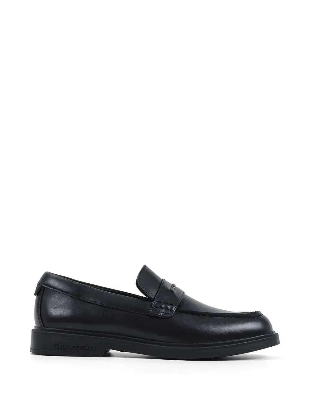 Karl Lagerfeld strap loafers - Nero