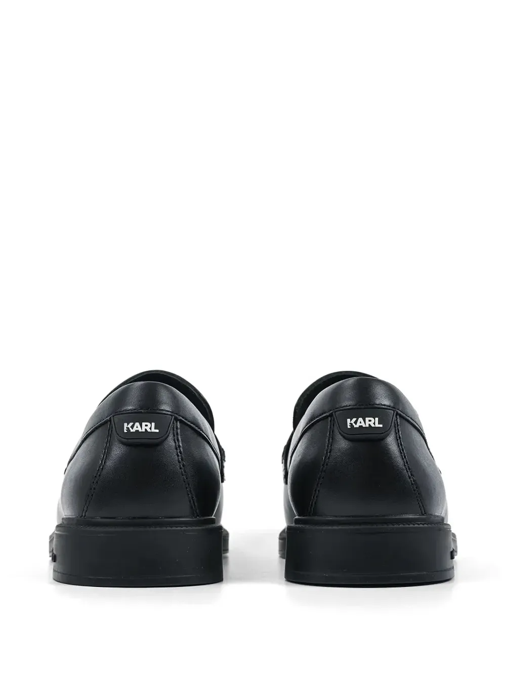 Karl Lagerfeld Loafers met bandje Zwart