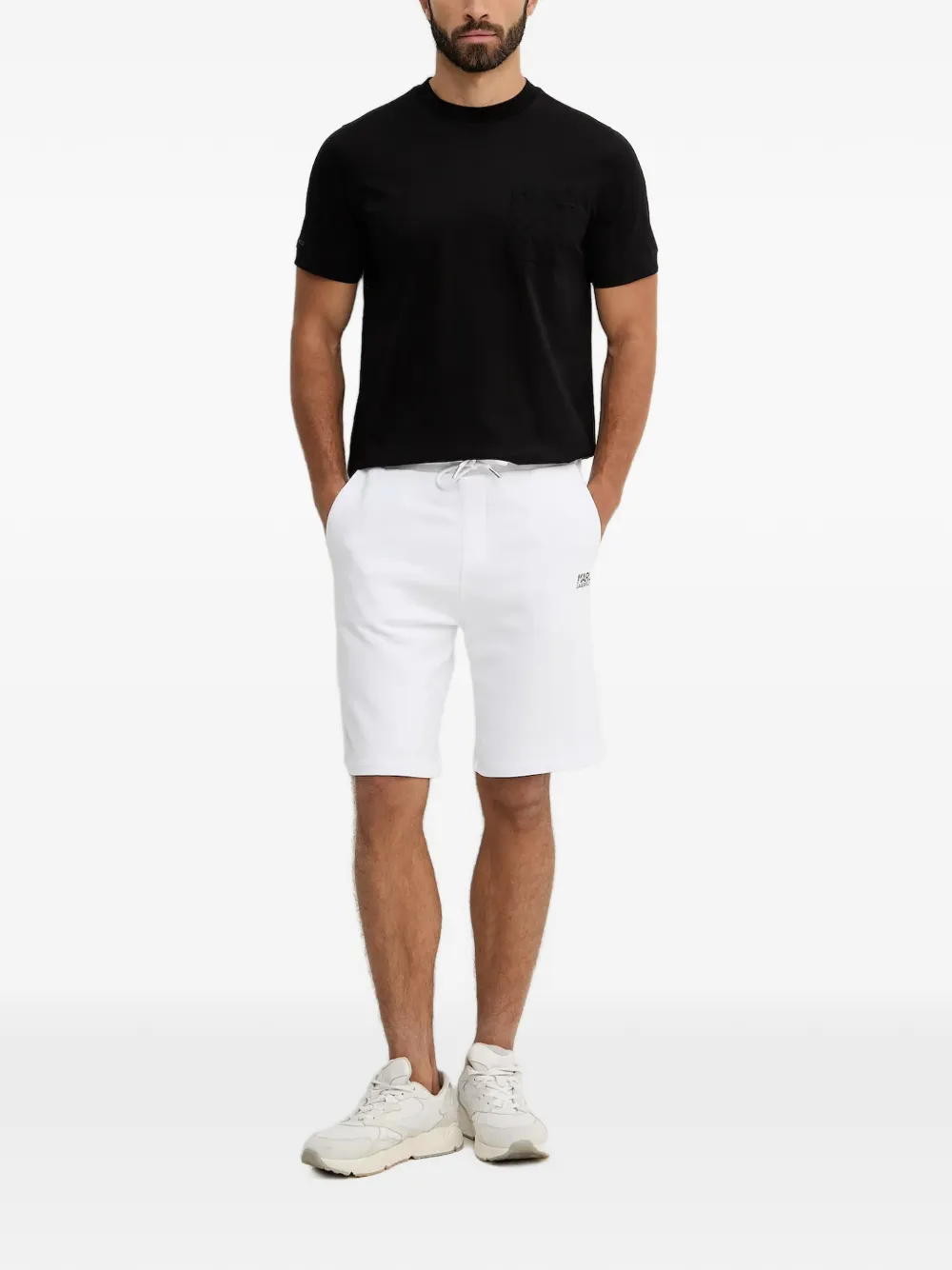 Karl Lagerfeld T-shirt met zak Zwart